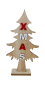 Preview: TFC51 Holz Weihnachtsbaum Deko Tannenbaum, 33cm Höhe