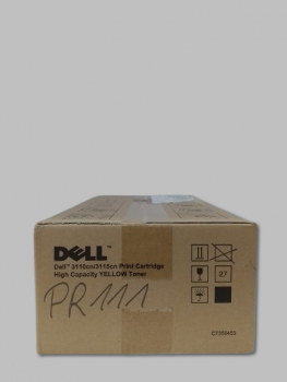 Preview: Dell CT350455 Toner Original Gelb für Dell 3110cn 3115cn