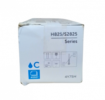 Preview: Dell 4Y75H Toner Cyan für Dell H825/S2825/H625 OVP
