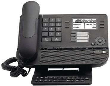 Alcatel Lucent 8028s Premium Deskphone DE Systemtelefon mit Tastatur