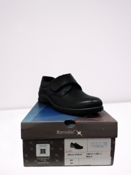 Xsensible Allure Velcro Schuhe Gr. 36 Schwarz Damen