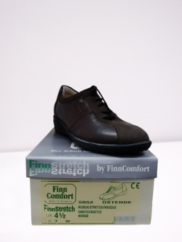 Finn Comfort Ostende Schuhe Gr. 37.5 Kaffee Damen