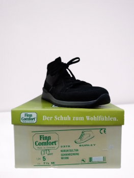 Finn Comfort Burley Schuhe Gr. 38 Schwarz Damen