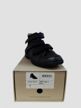 Nimco Vivian Velcro Schuhe Gr. 37,5 Schwarz Damen
