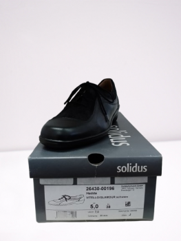 Solidus Hedda Schuhe Gr. 37,5 Schwarz Damen