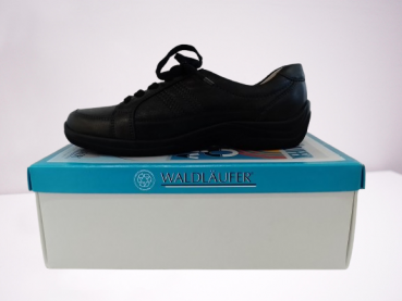 Preview: Waldläufer Hesna Braveheart Schuhe Gr. 38 Schwarz Damen