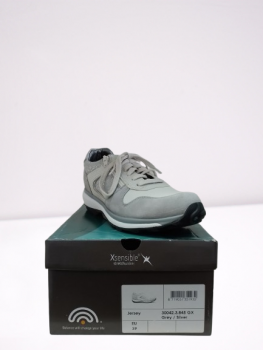 Xsensible Jersey Schuhe Gr. 39 Grau/Silber Damen