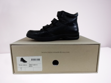 Preview: Nimco Vivian Velcro Schuhe Gr. 39 Schwarz Damen