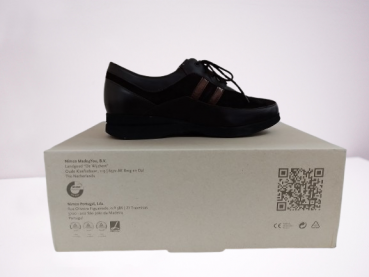 Preview: Nimco Mariet Lace Schuhe Gr. 40 Kaffee Damen