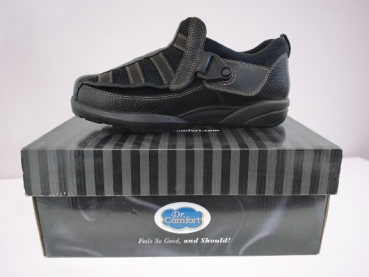 Preview: Dr.Comfort Edward X-Depth Schuhe Gr. 41 Schwarz Herren