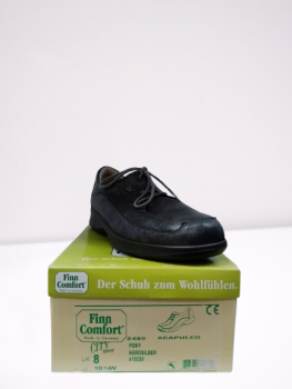 Finn Comfort Acapulco Schuhe Gr. 42 Nerosilber Damen