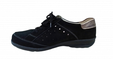 Preview: Waldläufer Schuhe Gr. 40 Halbschuh Schwarz Damen