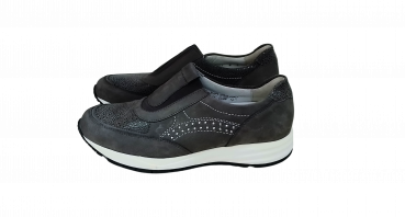Preview: Waldläufer Schuhe Gr. 37 Halbschuh Grau Mamor Damen