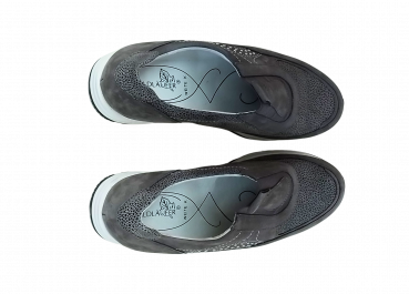 Preview: Waldläufer Schuhe Gr. 37 Halbschuh Grau Mamor Damen