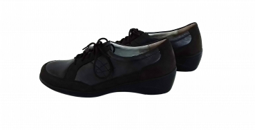 Preview: Waldläufer Schuhe Gr. 36 ½ Halbschuhe Schiefer
