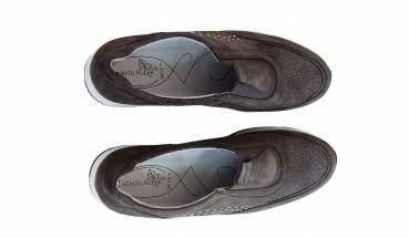 Preview: Waldläufer Schuhe Gr. 41 ½ Halbschuhe Pietra Grau