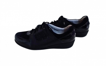 Preview: Waldläufer Schuhe Gr. 40 Halbschuhe Schwarz