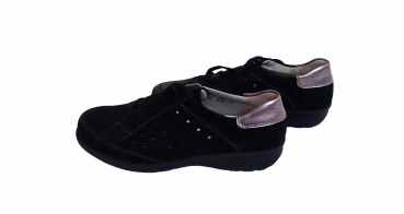 Preview: Waldläufer Schuhe Gr. 37 Halbschuhe Schwarz
