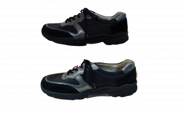 Preview: Waldläufer Schuhe Gr. 37 ½ Halbschuh Schwarz Damen