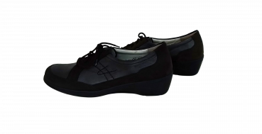 Preview: Waldläufer Schuhe Gr. 37 Halbschuhe Schiefer