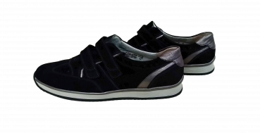 Preview: Waldläufer Schuhe Gr. 40 ½ Halbschuhe Schwarz Asphalt