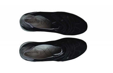 Preview: Waldläufer Schuhe Gr. 40 ½ Halbschuhe Schwarz Asphalt