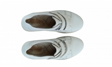 Preview: Waldläufer Schuhe Gr. 35 ½ Halbschuhe Weiß