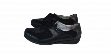 Preview: Waldläufer Schuhe Gr. 38 Halbschuh Schwarz Damen