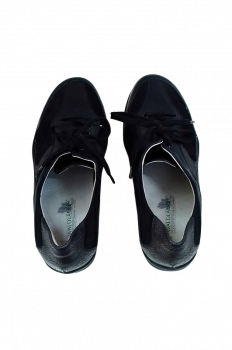 Preview: Waldläufer Schuhe Gr. 38 Halbschuh Schwarz Damen