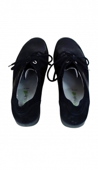 Preview: Waldläufer Schuhe Gr. 40 ½ Halbschuh Schwarz Damen