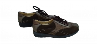 Preview: Waldläufer Schuhe Gr. 38 Halbschuh Schwarz Schiefer