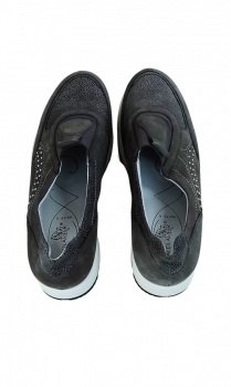 Preview: Waldläufer Schuhe Gr. 40 ½ Halbschuh Grau Mamor