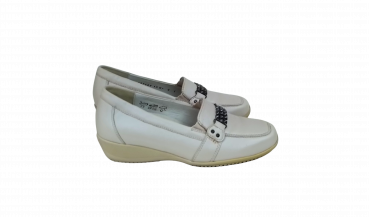 Preview: Waldläufer Schuhe Gr. 37 Halbschuh Perlenweiß