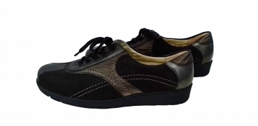 Preview: Waldläufer Schuhe Gr. 42 Halbschuhe Schiefer