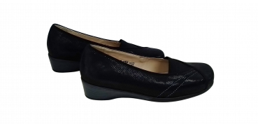 Preview: Waldläufer Schuhe Gr. 37 ½ Halbschuhe Schwarz