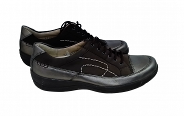 Preview: Waldläufer Schuhe Gr. 37 ½ Halbschuhe Schiefer