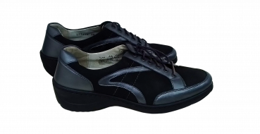 Preview: Waldläufer Schuhe Gr. 37 Halbschuhe Schwarz