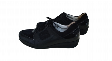Preview: Waldläufer Schuhe Gr. 37 Halbschuhe Schwarz