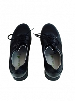 Preview: Waldläufer Schuhe Gr. 38 Halbschuhe Schwarz