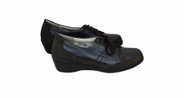 Preview: Waldläufer Schuhe Gr. 37 Halbschuhe Schiefer