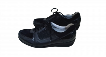 Preview: Waldläufer Schuhe Gr. 39 ½ Halbschuhe Schwarz