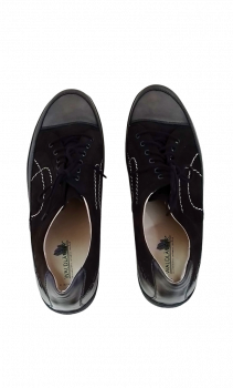 Preview: Waldläufer Schuhe Gr. 42 Halbschuhe Schiefer