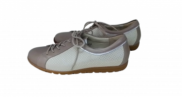 Preview: Waldläufer Schuhe Gr. 38 Halbschuhe Creme