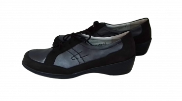 Preview: Waldläufer Schuhe Gr. 40 ½ Halbschuhe Schiefer
