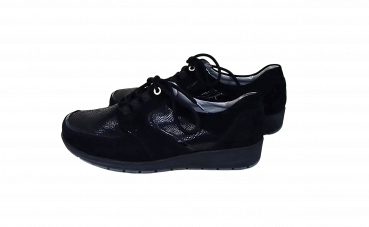 Preview: Waldläufer Schuhe Gr. 39 Halbschuhe Schwarz