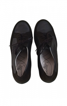 Preview: Waldläufer Schuhe Gr. 38 Halbschuhe Schiefer