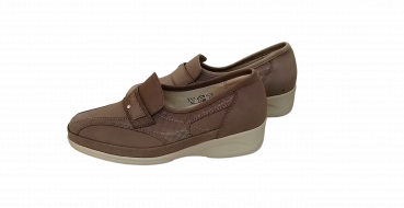 Preview: Waldläufer Schuhe Gr. 37 ½ Halbschuhe Taupe