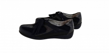 Preview: Waldläufer Schuhe Gr. 38 ½ Halbschuhe Schwarz