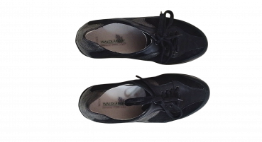 Preview: Waldläufer Schuhe Gr. 38 ½ Halbschuhe Schwarz