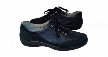 Waldläufer Schuhe Gr. 41 ½ Halbschuhe Schwarz